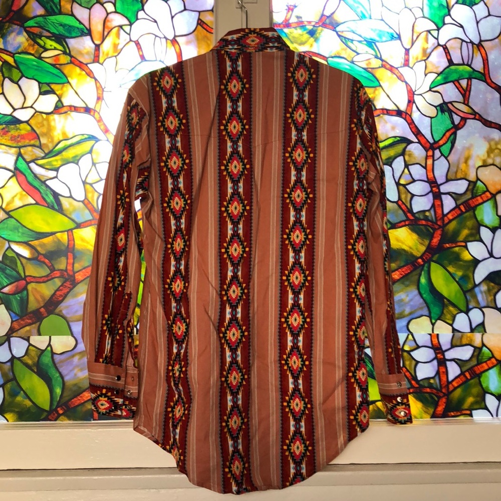 (Small) Wrangler Western Button Shirt